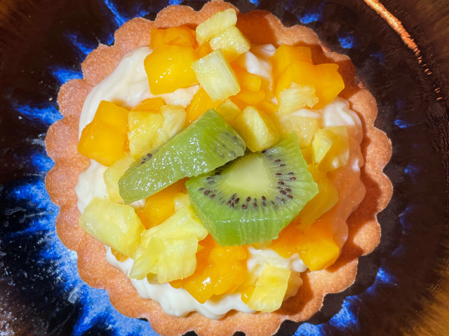 Le Malouin Dessert du jour : Tartelette du soleil